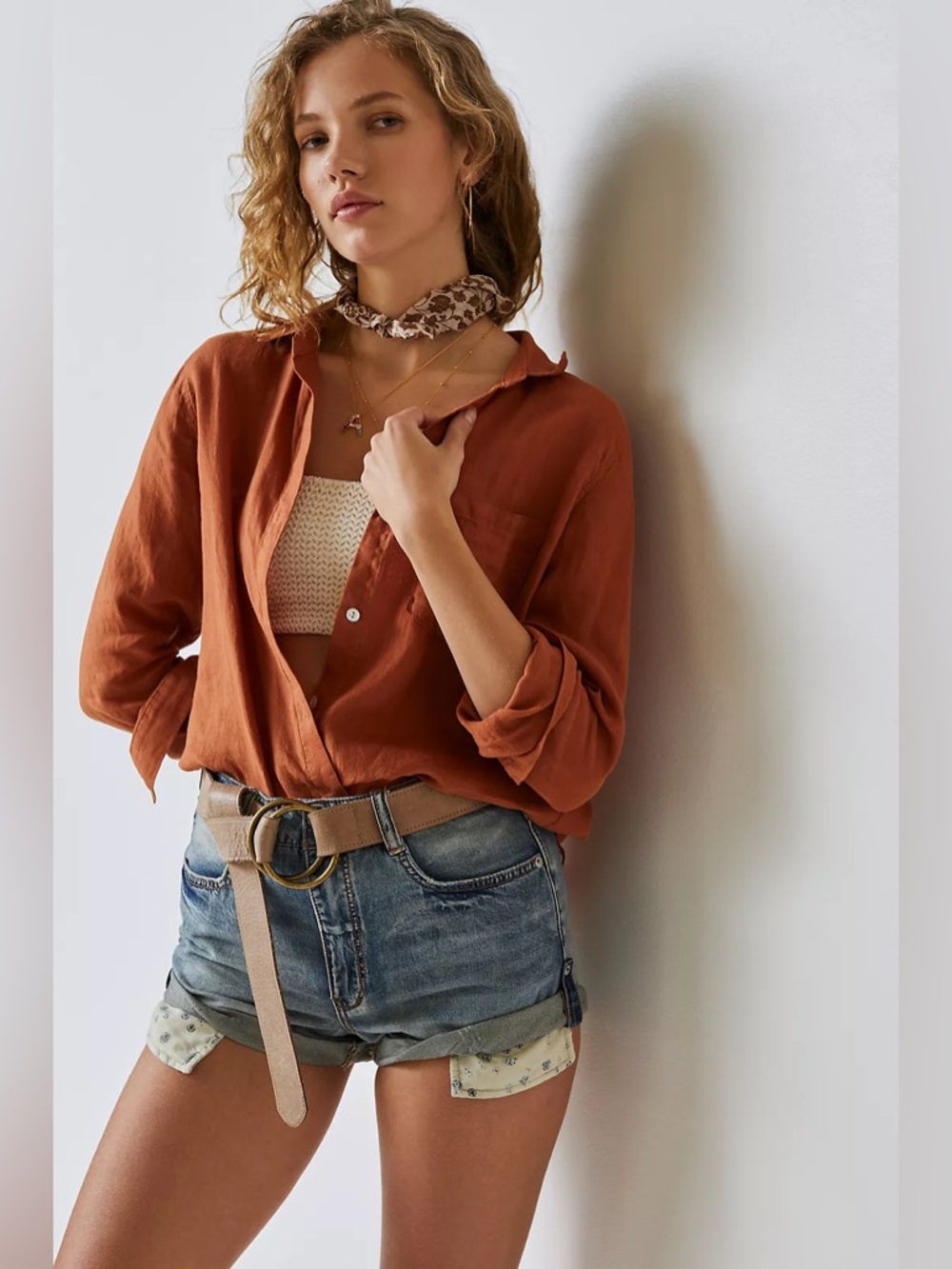 Pilcro The Relaxed Shortie Shorts